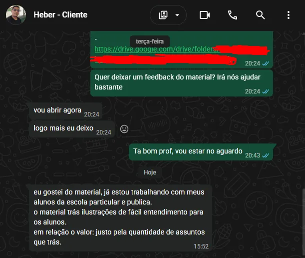 Depoimento de Heber